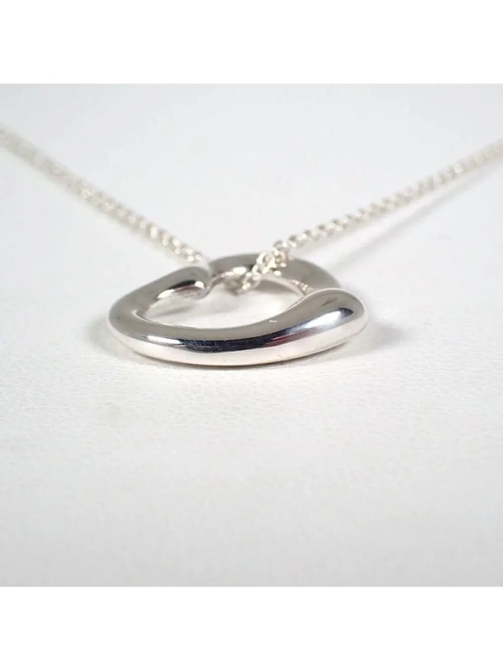 Tiffany & Co 925 Open Heart Pendant